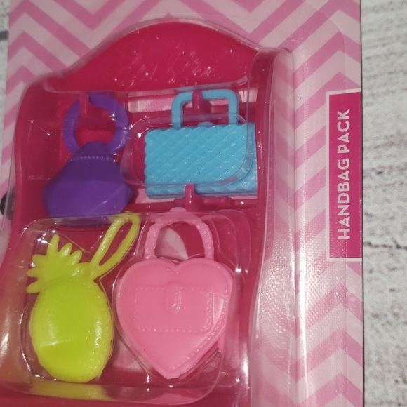 Set/2 Barbie Mattel Accessories Packs Handbag Headband Necklaces Sunglasses 2020 - Picture 7 of 7